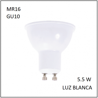 MiniSpot GU10 5.5W Blanca