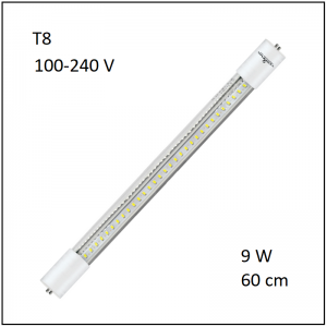 Tubo LED T8 9W 60cm