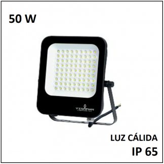 Reflector 50W IP65 Luz Calida