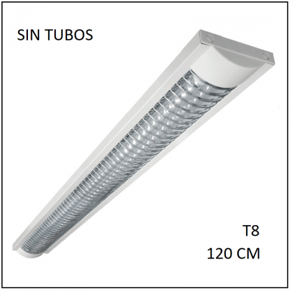 Luminario LED Grid para 2 tubos T8